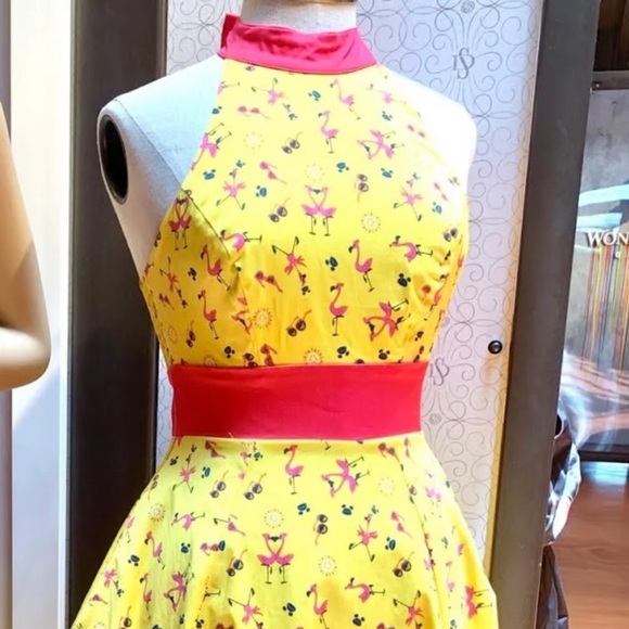 Disney’s The Dress Shop Flock of Flamingos Dress - Picture 3 of 11